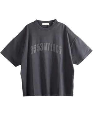 Fear Of God Embossed T-Shirt - Grey