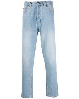 Philipp Plein Iconic キャロットジーンズ - ブルー