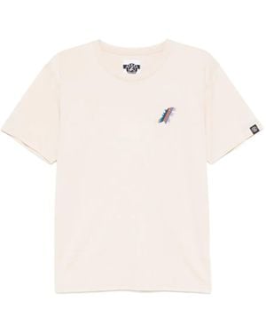 SPORT b. by agnès b. T-Shirt mit Logo-Stickerei - Weiß