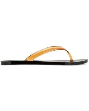 Ancient Greek Sandals Jelly Flip Flops - Metallic