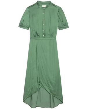 Zadig & Voltaire Rimaz Midi Dress - Green