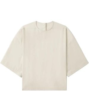 Rick Owens オーバーサイズスリーブ Tシャツ - ナチュラル