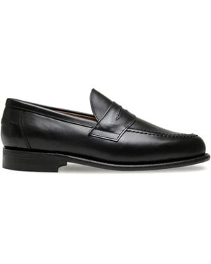Sanders Mocassins En Cuir - Noir