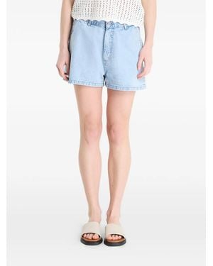 Carhartt Lova Light-Wash Denim Shorts - Blue