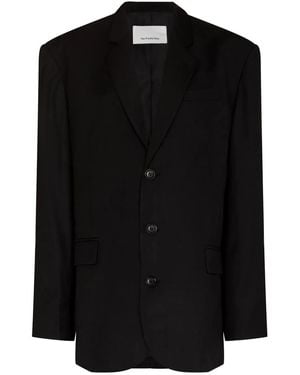 Frankie Shop Gelso Oversized Blazer - Black