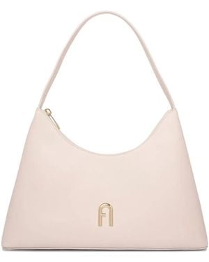 Furla カーブトップ ハンドバッグ - ピンク