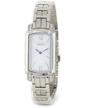 Citizen Eco-Drive 18Mm Watch - White