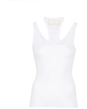 Circus Hotel Halterneck Top - White