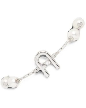Furla Faux Pearl-Embellished Bracelets - White