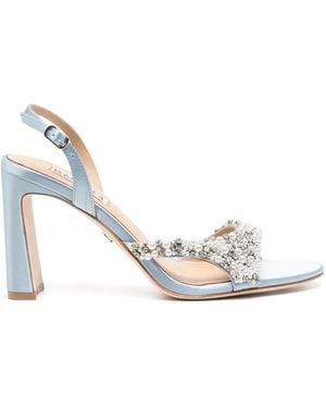 Badgley Mischka 85Mm Jenesis Sandals - White