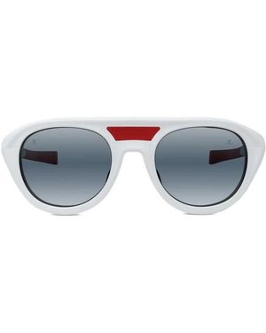 Vuarnet Gafas De Sol Con Montura Browline - Azul