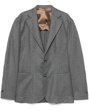 Barba Napoli ウール ジャケット - グレー