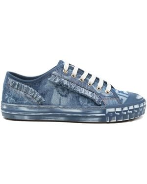 Fendi Sneakers Denim - Blu