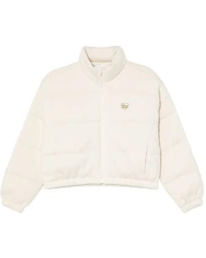 Chocoolate Logo-Embroidered Jacket - White