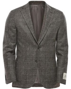 Corneliani Blazer À Carreaux - Grey