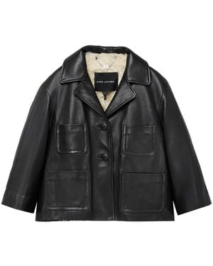 Marc Jacobs The Leather Lady Jacket - Black