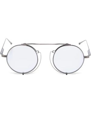 Matsuda Round-Frame Sunglasses - Grey