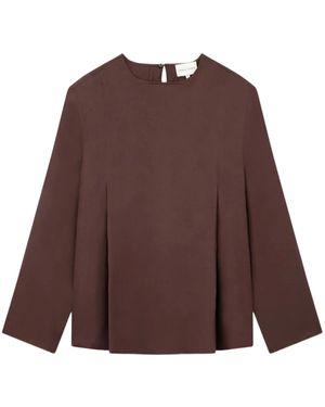 Loulou de Saison Adalyn Blouse - Brown