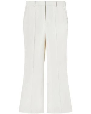 Stella McCartney Wide-Leg Trousers - White