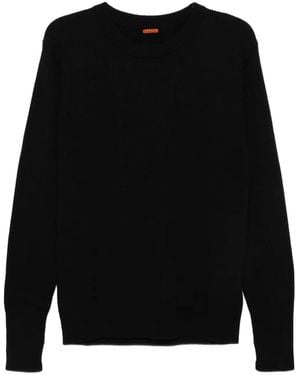 Barena Ribbed Wool Jumper - Black