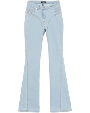 Mugler Flared Jeans - Blue