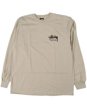 Stussy New York long-sleeve T-shirt - Natur
