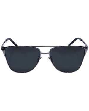 Saint Laurent Square-Frame Sunglasses - Blue