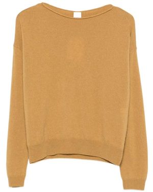 C.T.Plage Fine-Knit Cashmere Jumper - Natural