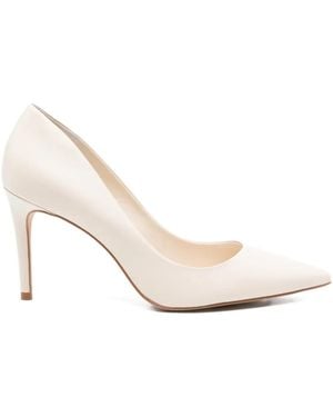 Carrano Zapatos de tacón stiletto con puntera en punta - Blanco