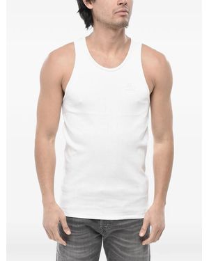 DIESEL Ribbed Tank Top - White