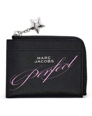 Marc Jacobs Top-Zip Star-Charm Wallet - Black