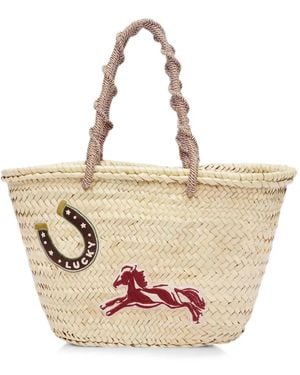 ALÉMAIS Ace Midi Macrame Basket - Natural