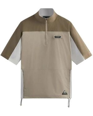 Kith X Columbia Logo-Patch Shirt - Grey