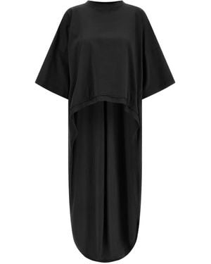 DI.LA3 PARI' Coda Asymmetrical T-shirt - Black