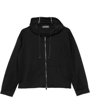 Lorena Antoniazzi Zip-Up Hoodie - Black