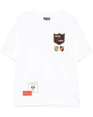 Izzue Logo-Printed T-Shirt - White