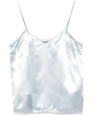 Fabiana Filippi V-Neck Camisole Top - Blue