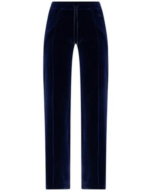 Tom Ford Drawstring-Fastening Paneled Pants - Blue