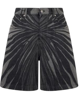 Roberto Cavalli Denim Shorts - Grey