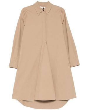 Co. Robe Évasée À L Polo - Natural