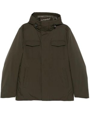Montecore Hoodie Mit Klappentasche - Grün