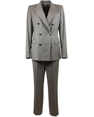 Tagliatore Double-Breasted Suit - Gray