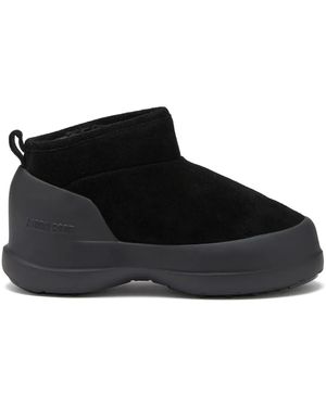 Moon Boot Mb Luna Low Boot Suede Boots - Black