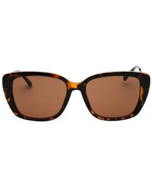 Draper James Tortoiseshell-Effect Sunglasses - Brown