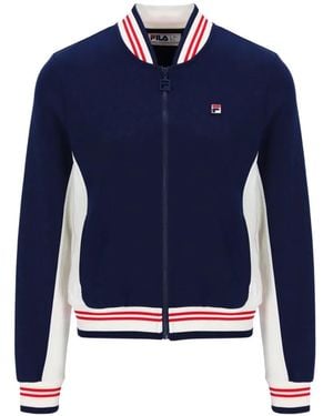 Fila Chaqueta De Chándal Silvana - Azul