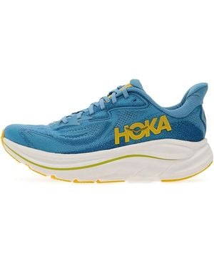 Hoka One One Sneakers Clifton 10 Con Logo - Blu