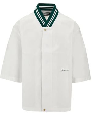 Jacquemus Shirt With Polo Collar - White