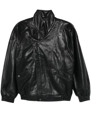 THE GARMENT Brooklyn Asymmetric Paneled Jacket - Black