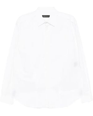 Undercover Concealed Button Fastening Shirt - White