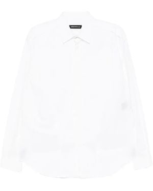 Undercover Concealed Button Fastening Shirt - White